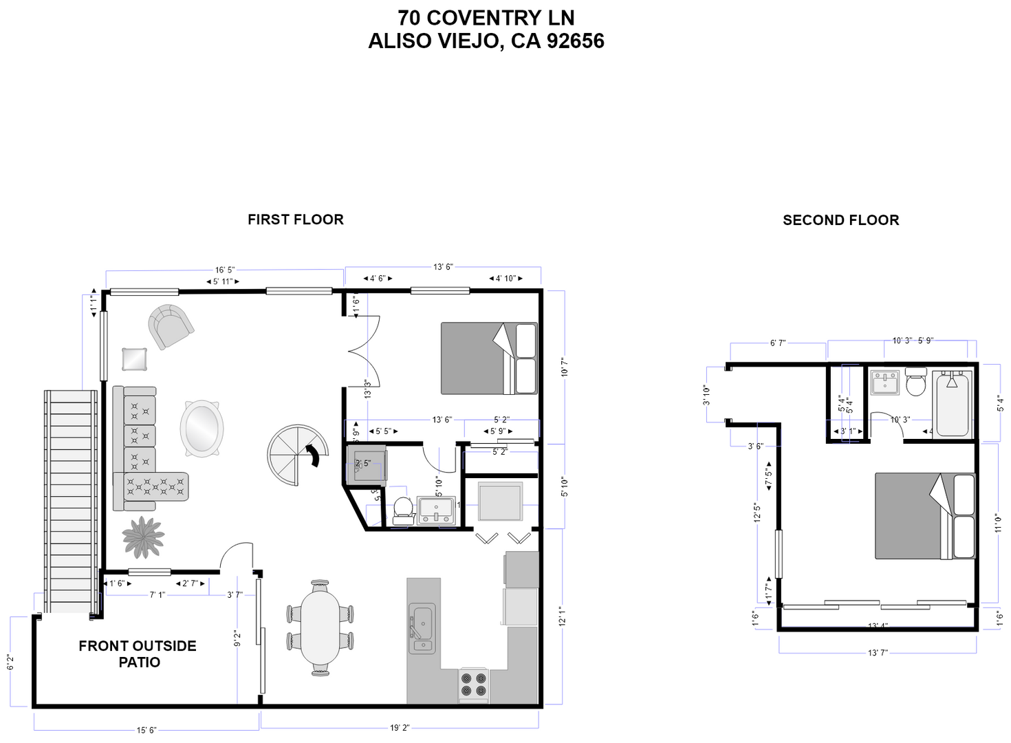 70 Coventry Ln - Aliso Viejo - California - 2 bed, 2 bath rental property