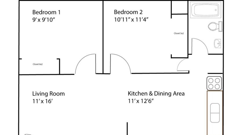 75 E Atlantic Ave Unit 6 - Henderson - Nevada - 2 bed, 1 bath rental property
