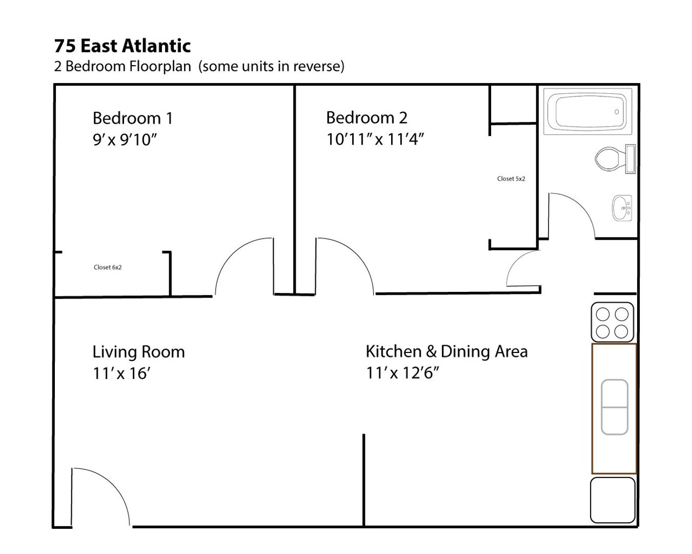 75 E Atlantic Ave Unit 6 - Henderson - Nevada - 2 bed, 1 bath rental property