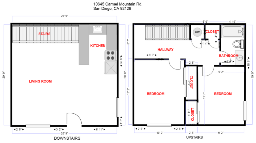 10645 Carmel Mountain Road - San Diego - California - 2 bed, 1 bath rental property
