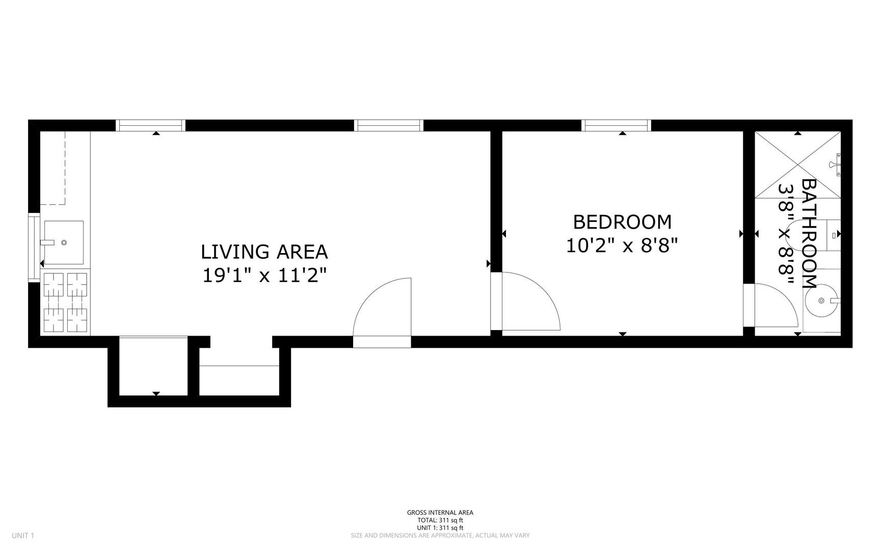 320 Birch St - #3 - Westwood - California - 1 bed, 1 bath rental property