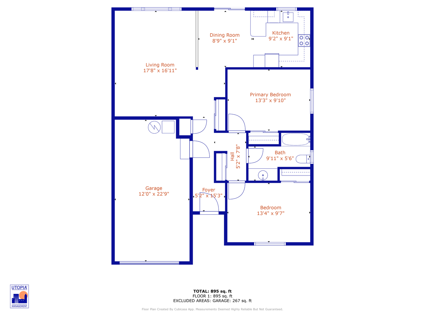 3417 SE 11th St. - Gresham - Oregon - 2 bed, 1 bath rental property