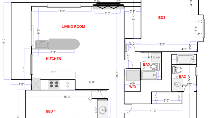 4141 Udall Street - San Diego - California - 3 bed, 3 bath rental property