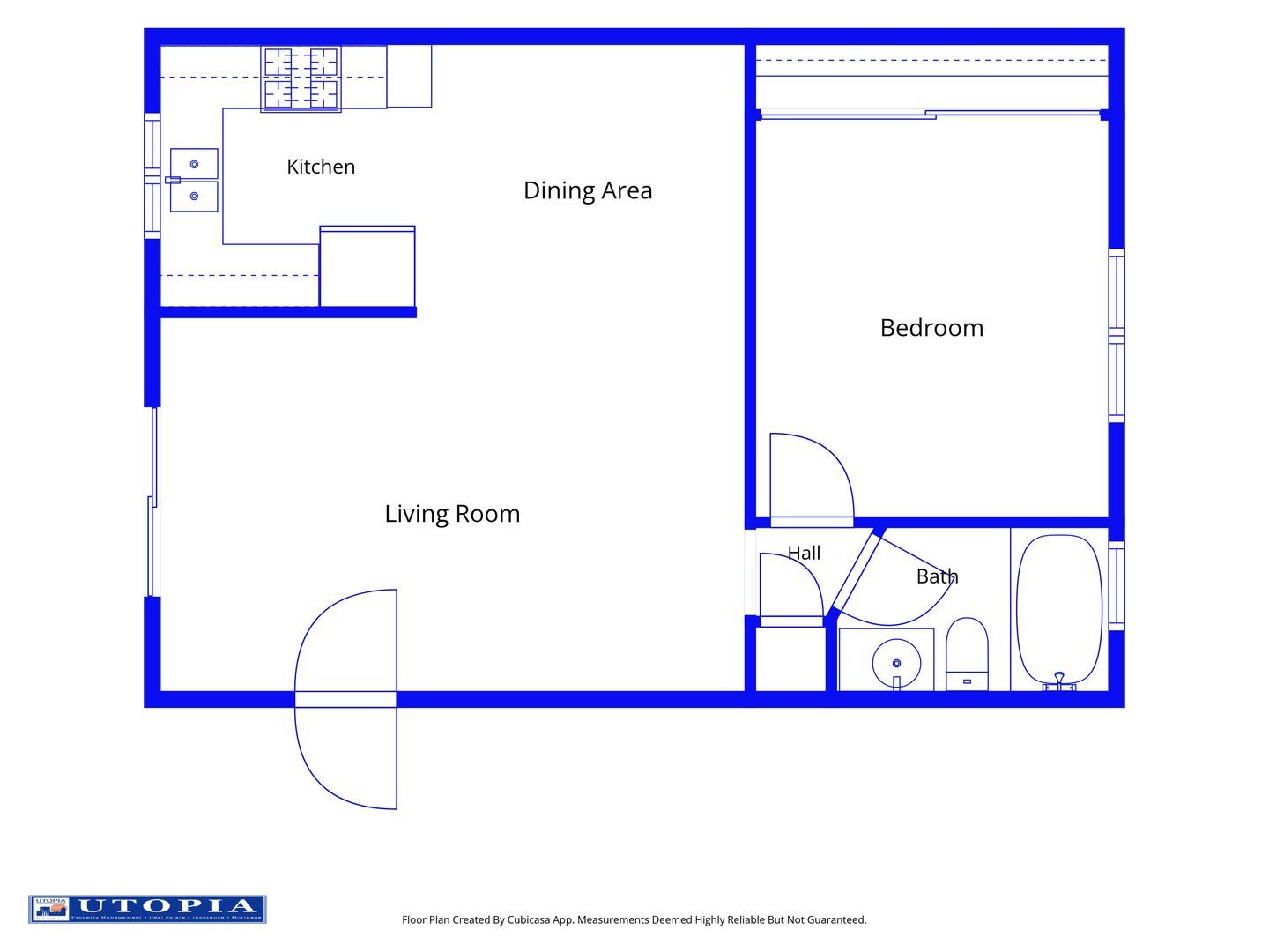 4665 Cherokee Avenue #5 - San Diego - California - 1 bed, 1 bath rental property