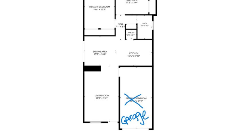 5061 Shell St  - North Highlands - California - 2 bed, 1 bath rental property