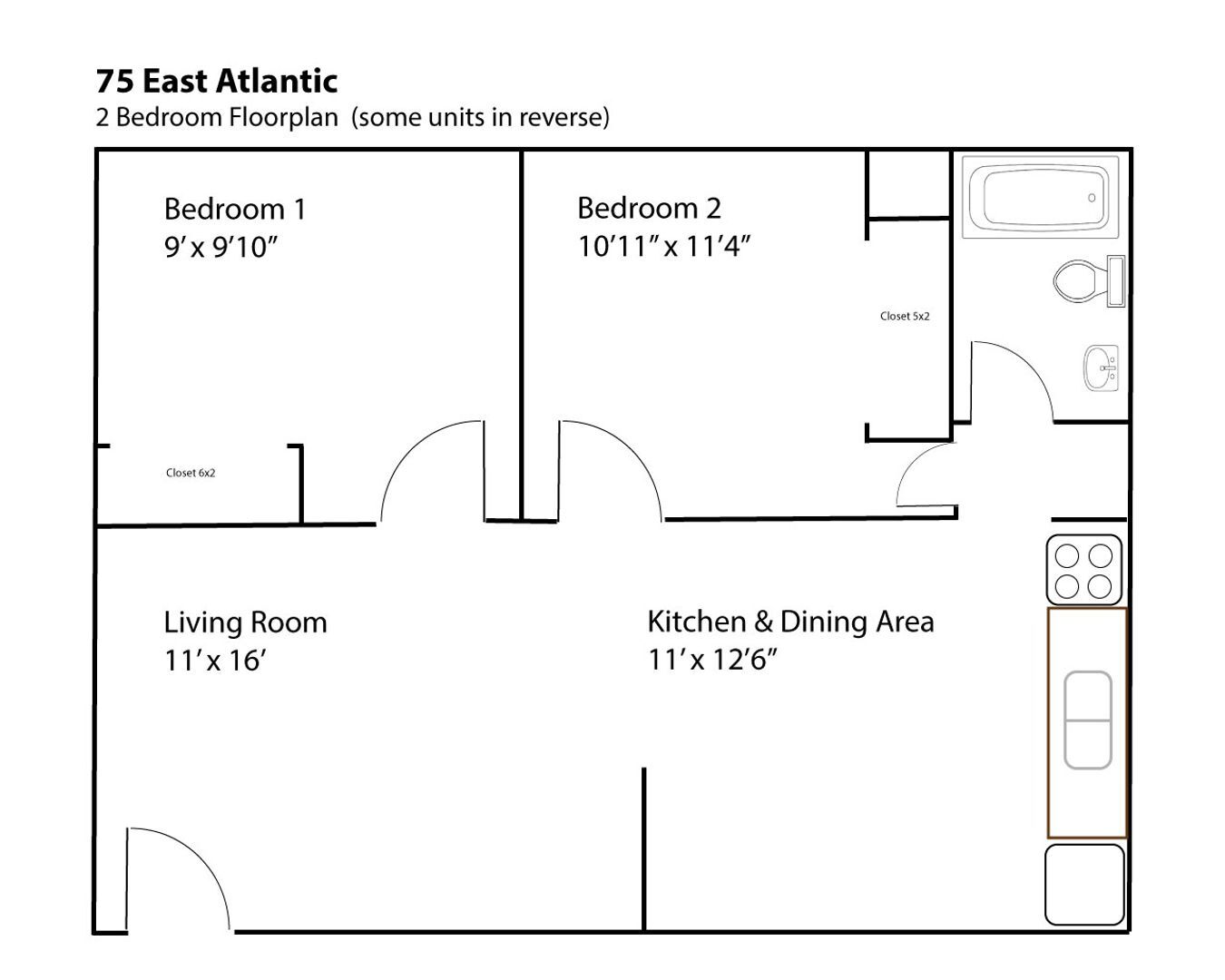 75 E Atlantic Ave - Henderson - Nevada - 1 bed, 1 bath rental property