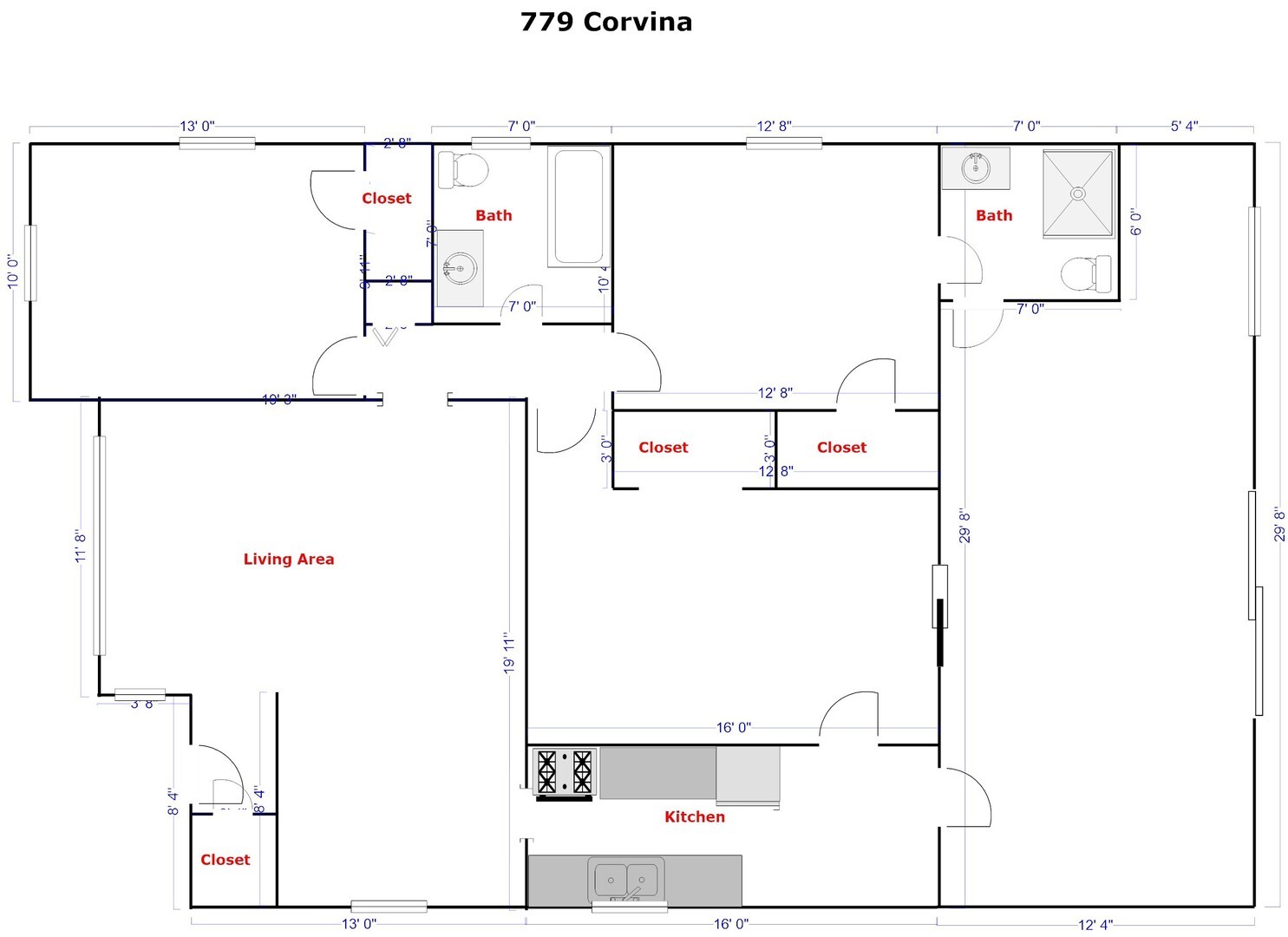779 Corvina St. - Imperial Beach - California - 3 bed, 2 bath rental property