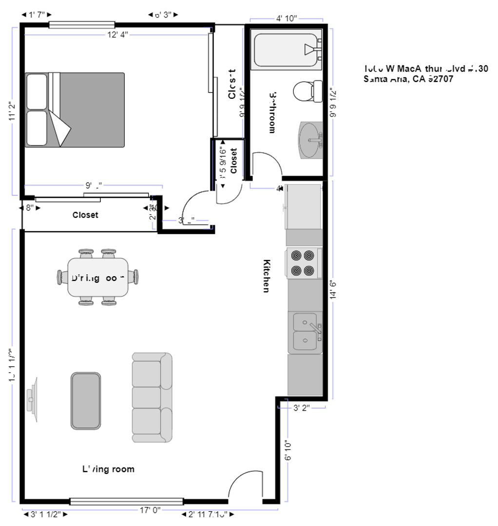 1000 W MacArthur Blvd #130 - Santa Ana - California - 1 bed, 1 bath rental property