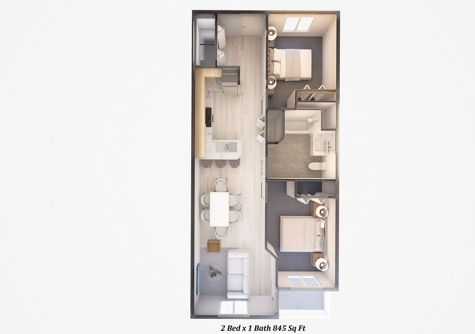 4018 Northwest Avenue - Bellingham - Washington - 2 bed, 1 bath rental property