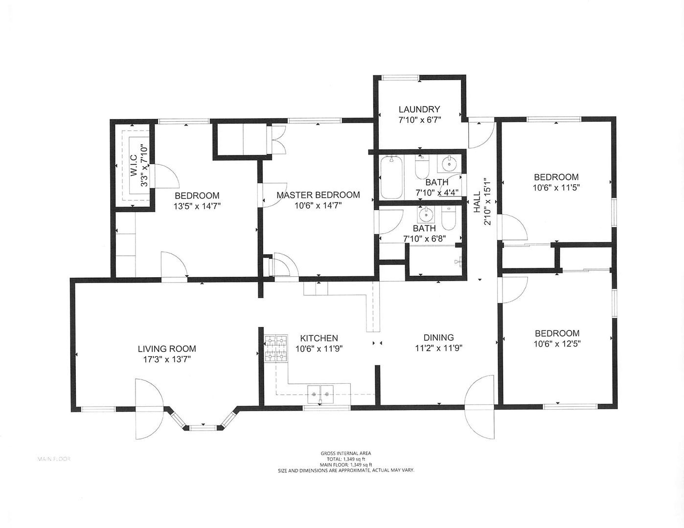 1063-1067 S. Park Ave - Pomona - California - 4 bed, 2 bath rental property