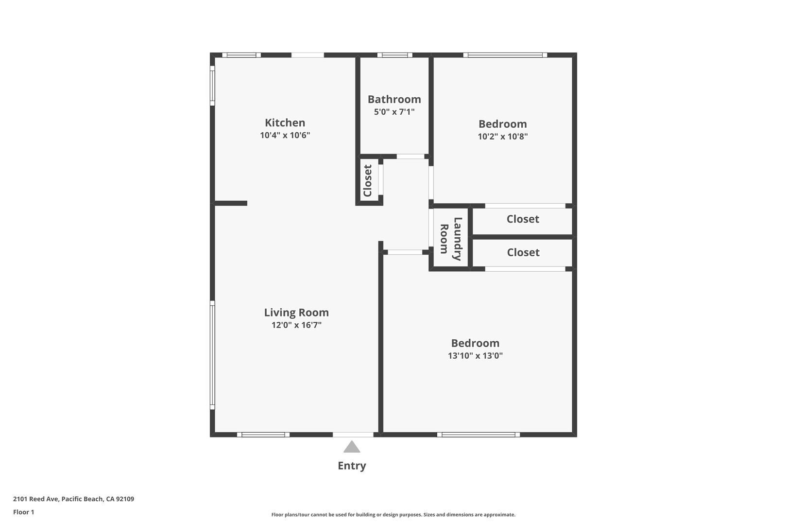 2101-2107 Reed Ave. - San Diego - California - 2 bed, 1 bath rental property