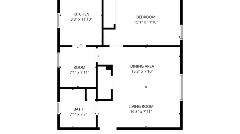 2634 Desert St. - 2632 - Rosamond - California - 1 bed, 1 bath rental property
