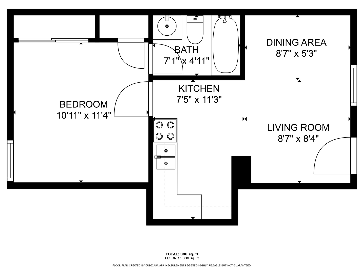 304 Birch Street #3 - Westwood - California - 1 bed, 1 bath rental property