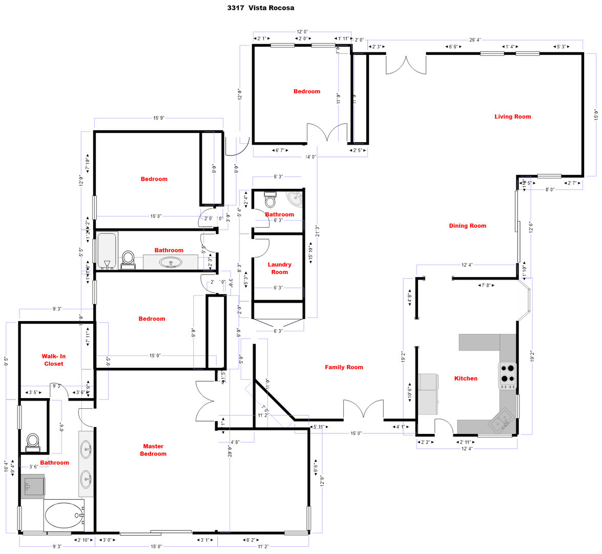 3317 Vista Rocosa - Escondido - California - 4 bed, 2.5 bath rental property