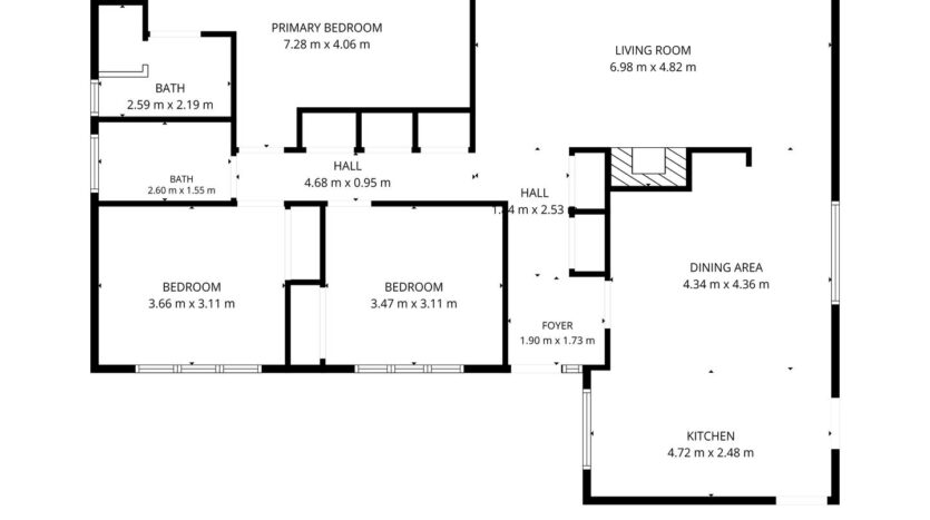 9101 Rosewood Drive  - Sacramento - California - 3 bed, 2 bath rental property