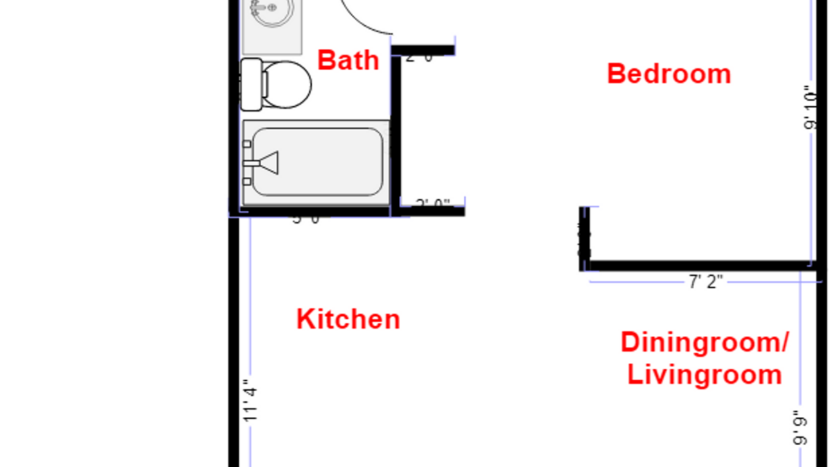 2014 Elson Way  - Santa Rosa - California - 1 bed, 1 bath rental property