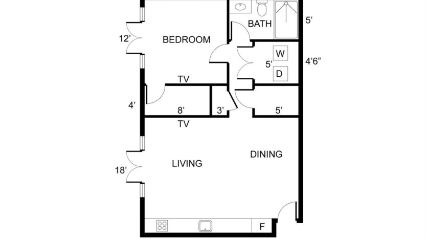 2129 S Sycamore - Los Angeles - California - 1 bed, 1 bath rental property