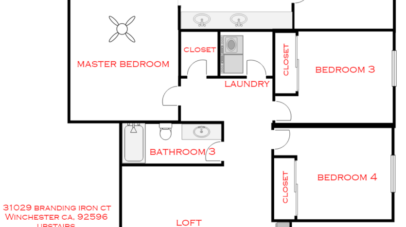 31029 Branding Iron Ct. - Winchester - California - 4 bed, 2.5 bath rental property