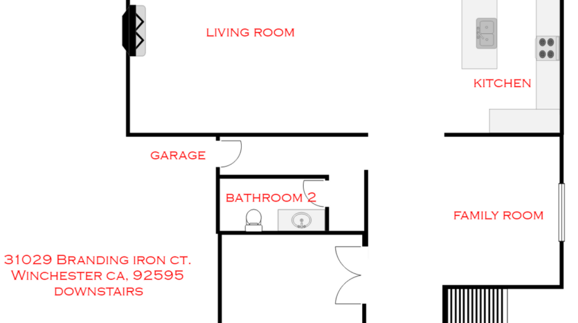 31029 Branding Iron Ct. - Winchester - California - 4 bed, 2.5 bath rental property
