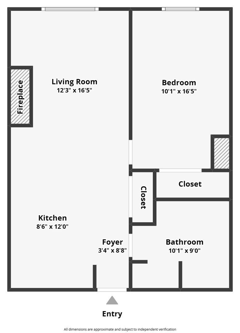3901 Fremont Ave N  APT 206 - Seattle - Washington - 1 bed, 1 bath rental property