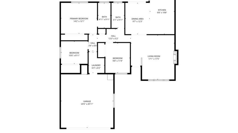 45414 17th St. East - Lancaster - California - 3 bed, 2 bath rental property