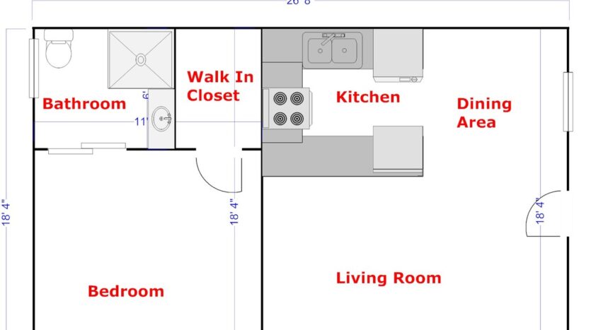 5065 W. Point Loma Blvd -D - San Diego - California - 1 bed, 1 bath rental property
