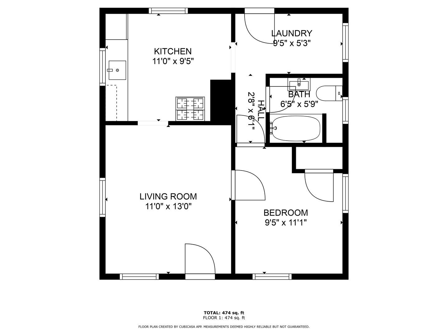 802 S Stockton St - Lodi - California - 1 bed, 1 bath rental property