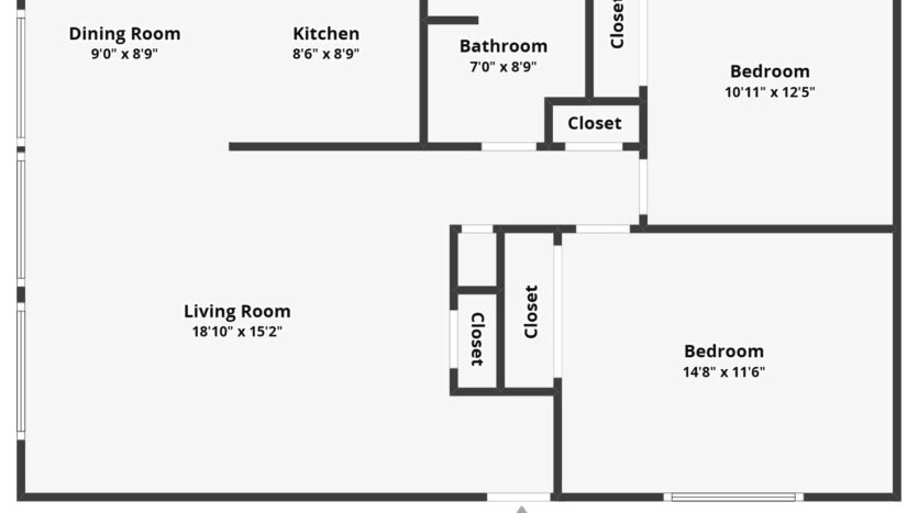 9542 8th Ave NW - Seattle - Washington - 2 bed, 1 bath rental property