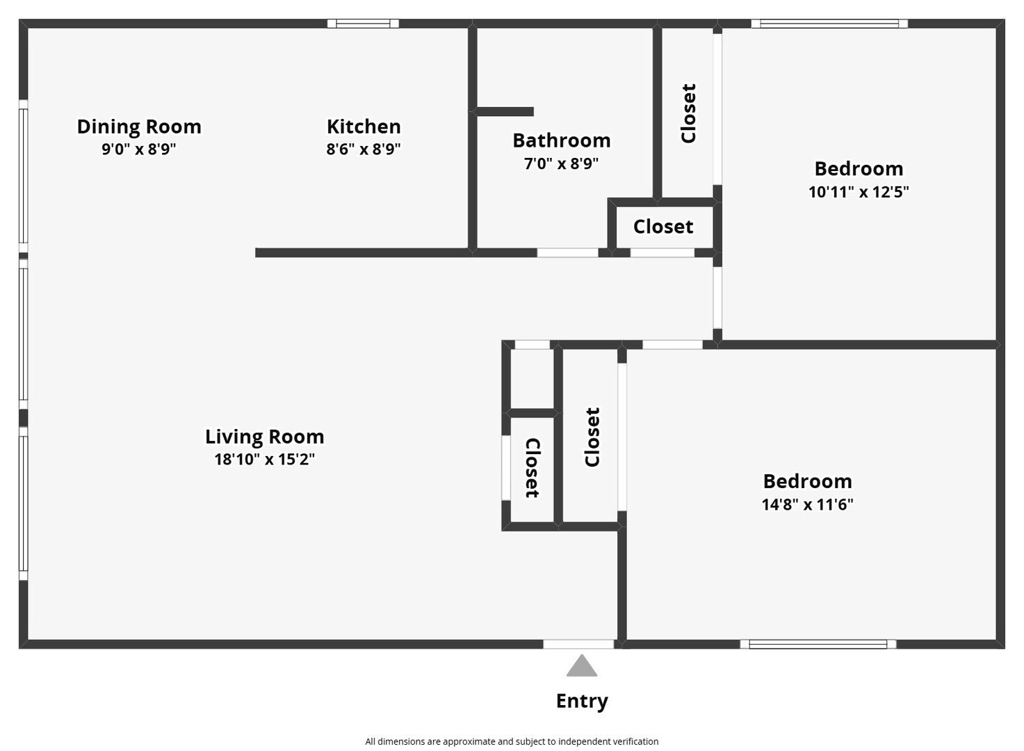 9542 8th Ave NW - Seattle - Washington - 2 bed, 1 bath rental property