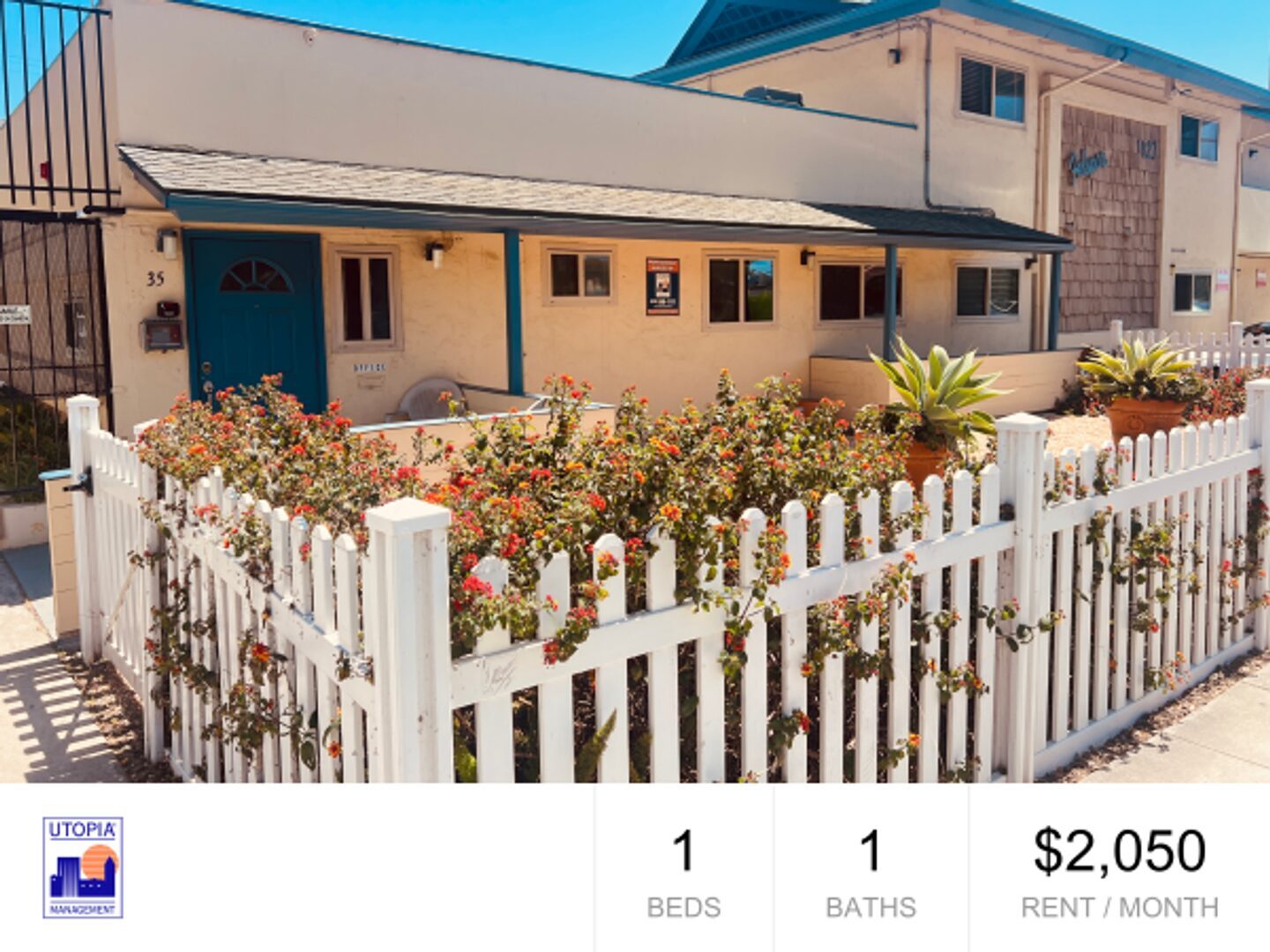 1027 Felspar Street - San Diego - California - 1 bed, 1 bath rental property