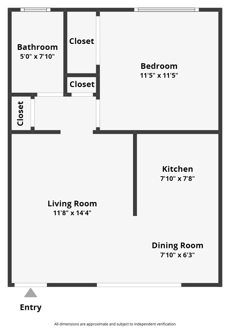3419 S 43rd St - Tacoma - Washington - 1 bed, 1 bath rental property