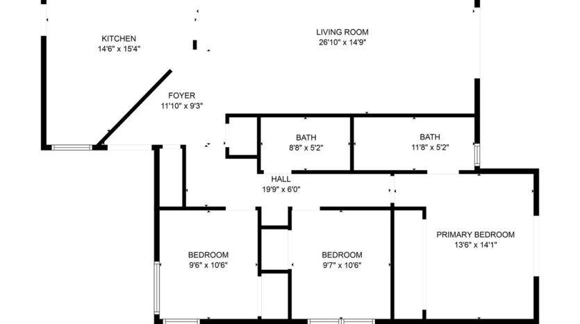 44961 16th St. East - Lancaster - California - 3 bed, 2 bath rental property
