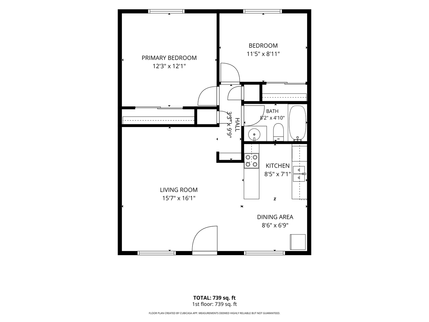 709 East Houston Avenue  Unit 09 - Visalia - California - 2 bed, 1 bath rental property